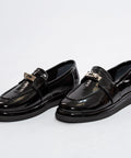 Loafers damă din piele naturală lăcuită