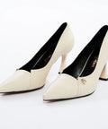 Pantofi Stiletto Eleganti din Piele Naturală cu Toc Ivoar