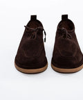 Loafers derby maro închis cu șiret - Annalafaet