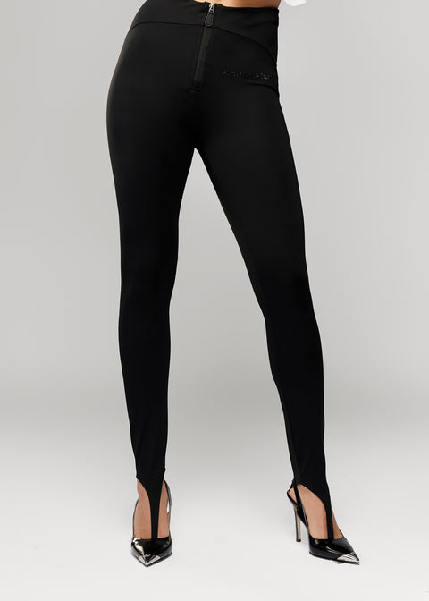 Leggings with Elastic Waistband