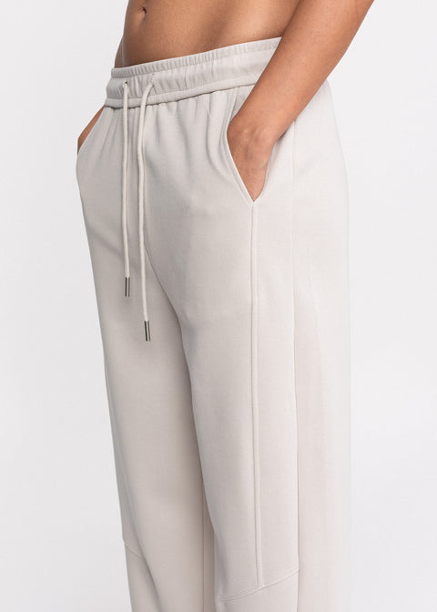 Pantaloni din bumbac cu talie elastica si buzunare laterale 9806