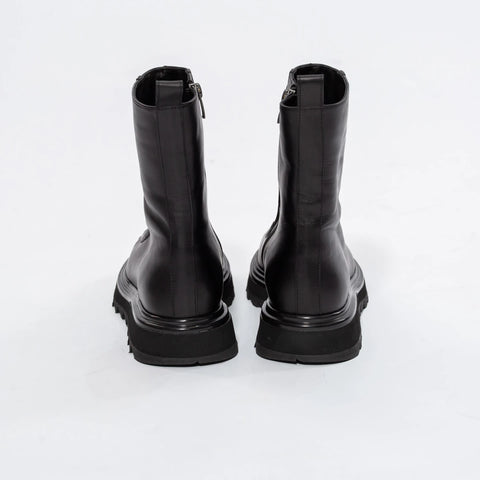 Cizme Biker High-Fashion din Piele Naturală