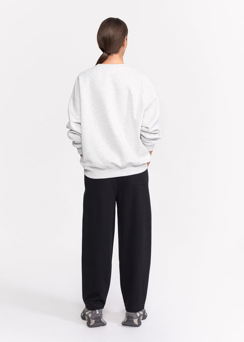 Pantaloni din bumbac cu talie elastica si buzunare laterale 9806