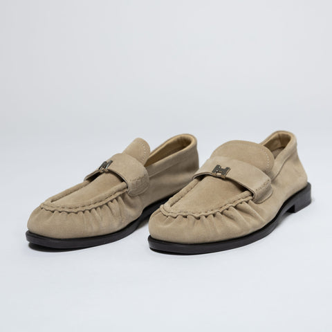 Natural Leather Loafers