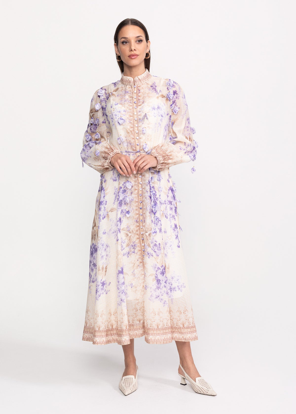 Rochie Midi cu detalii rafinate