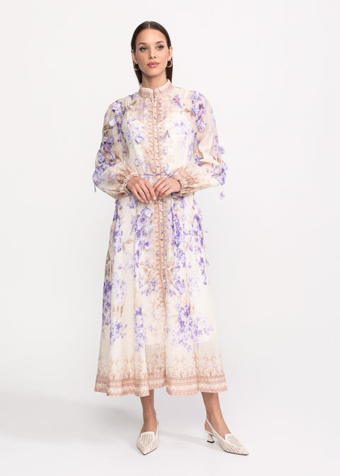 Rochie Midi cu detalii rafinate