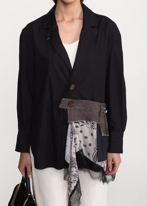 Poplin Blazer