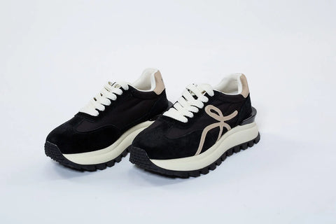Adidași din Piele Întoarsă Naturală și Neopren – Confort Modern