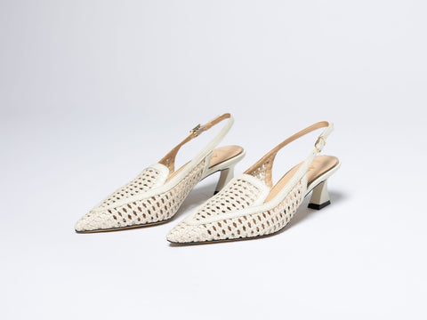 Woven Strap Shoes