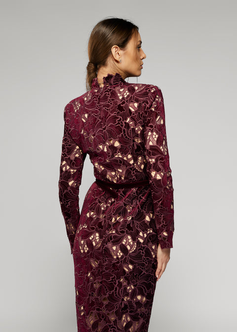 Lace Midi Dress