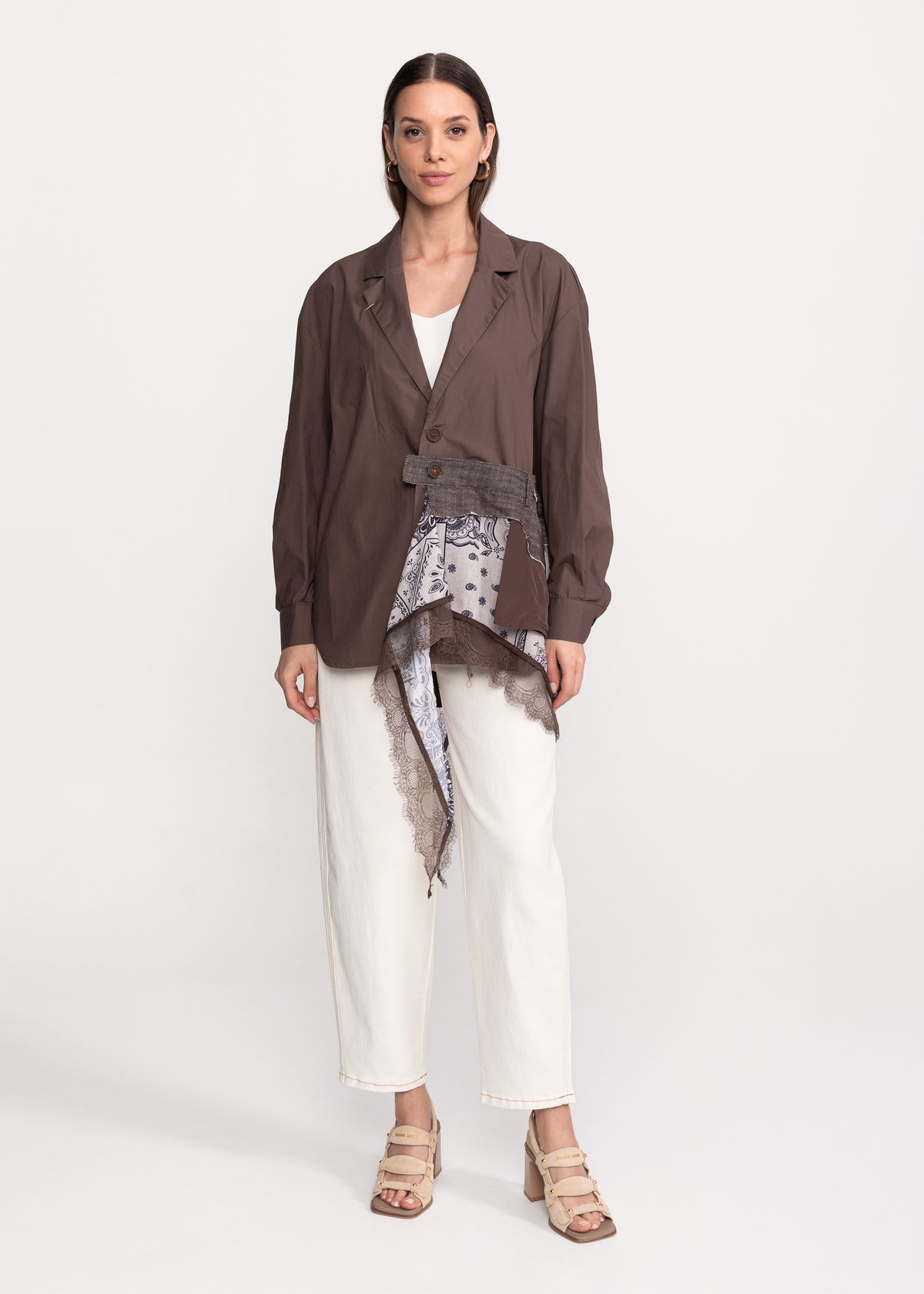 Poplin Blazer