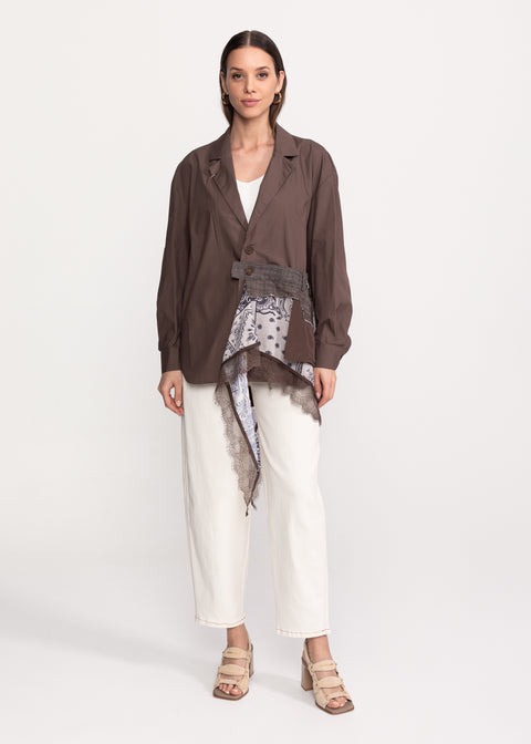 Poplin Blazer