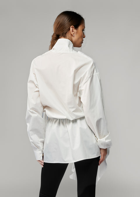 Long Ruffle Shirt