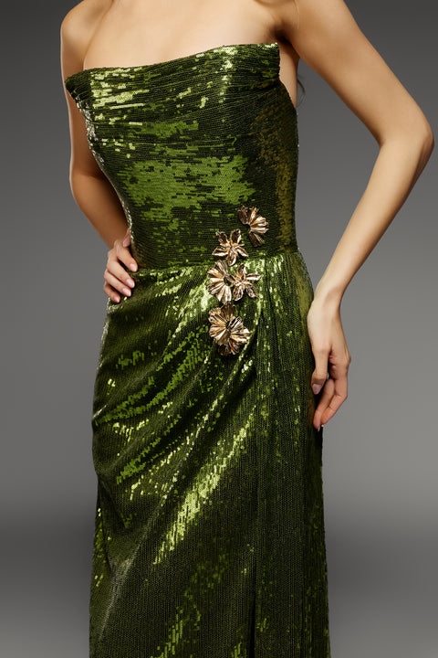 Long Sequin Dress
