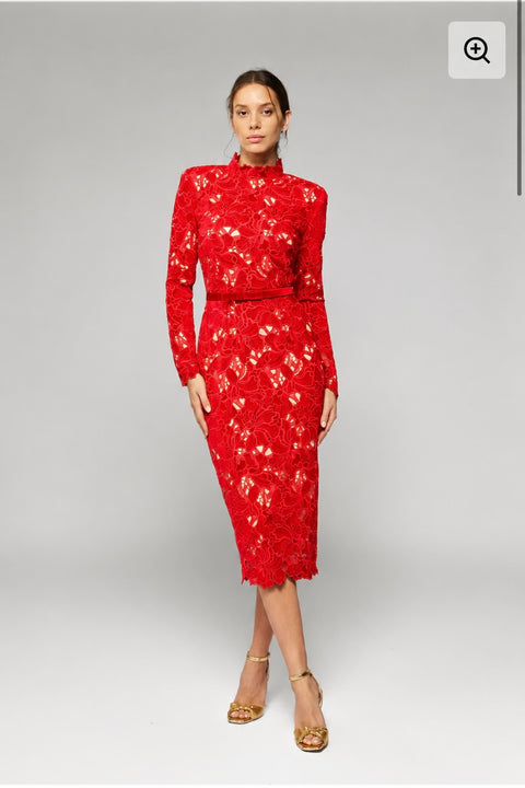 Rochie eleganta din dantela de catifea