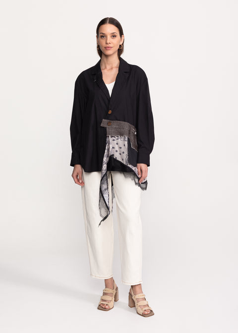Poplin Blazer