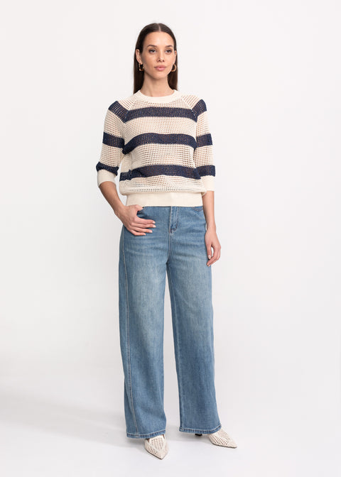 Open-Knit Sweater