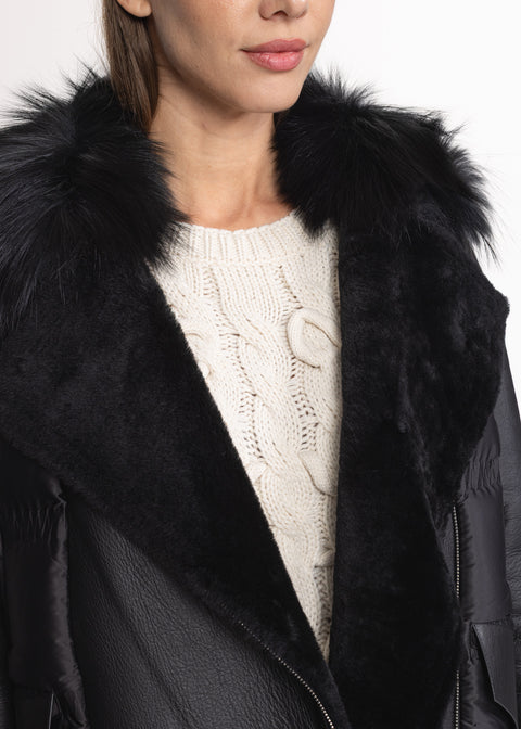 Geaca scurta din Shearling