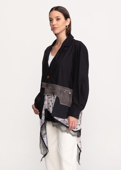 Poplin Blazer