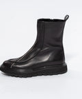 Cizme Biker High-Fashion din Piele Naturală