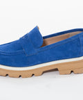 Loafers din piele intoarsa naturală