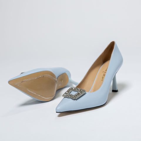 Genuine Leather Stiletto Pumps
