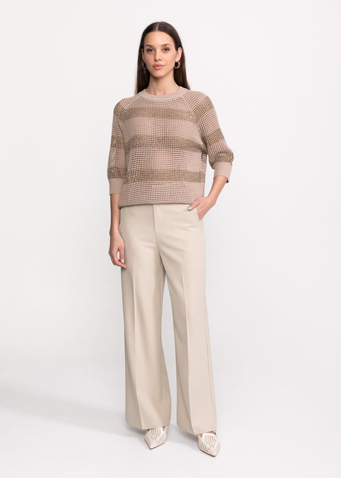 Open-Knit Sweater