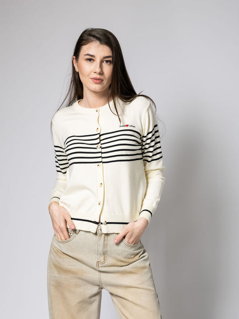 Striped Cardigan