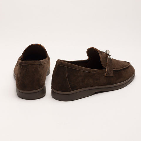 Mocasini cu cusaturi decorative
