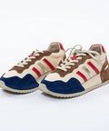 Adidasi din piele,multicolor