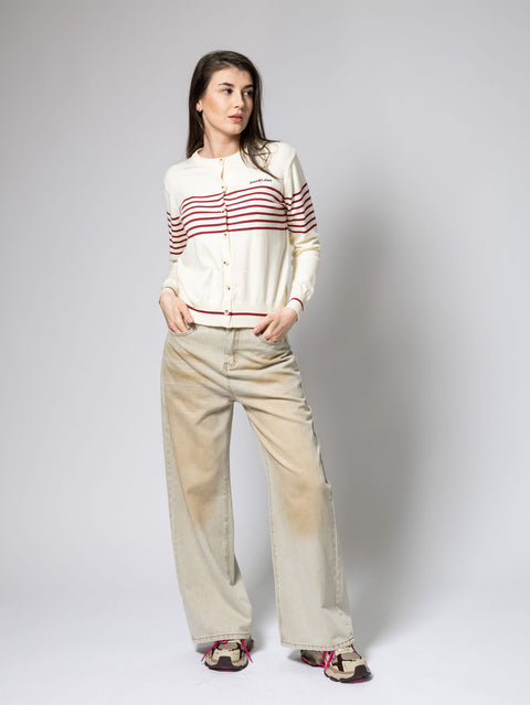 Striped Cardigan