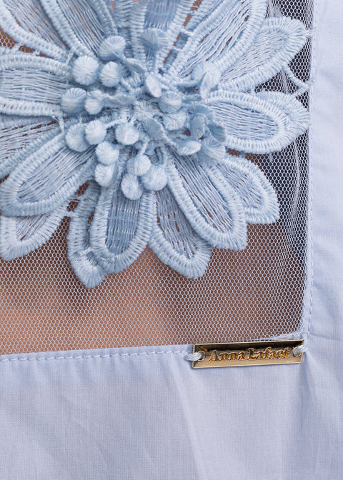 Embroidered Floral Shirt