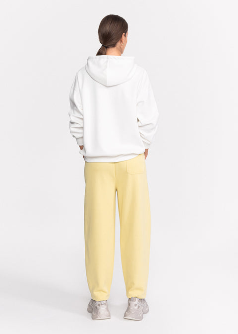 Pantaloni din bumbac cu talie elastica si buzunare laterale 9806