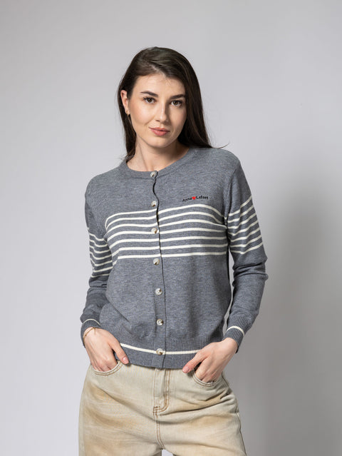 Striped Cardigan