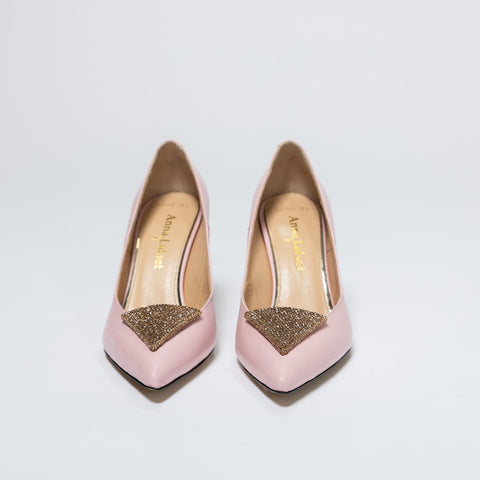 Pumps with Sparkling Embellishment