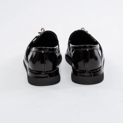 Loafers damă din piele naturală lăcuită