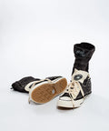 Sneaker înalt din Denim cu stele decorative
