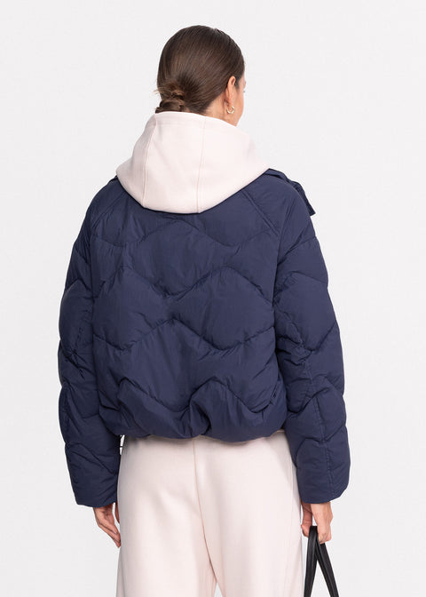 Geaca bomber cu accesorii decorative