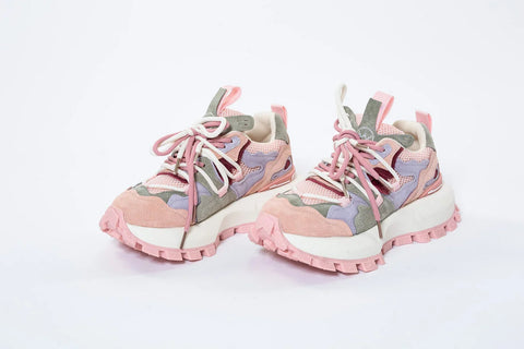 Adidași din Piele Naturală Multicolor - Explozie de Stil