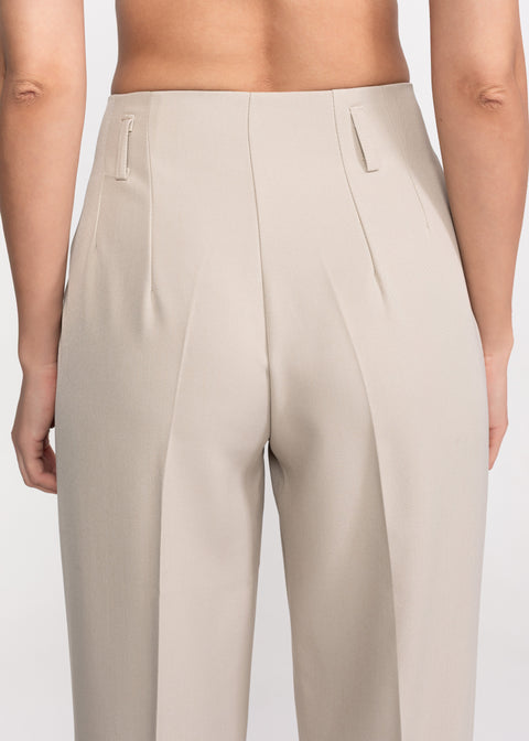 Pantaloni eleganti cu croiala dreapta