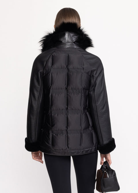 Geaca scurta din Shearling