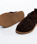 Loafers derby maro închis cu șiret - Annalafaet