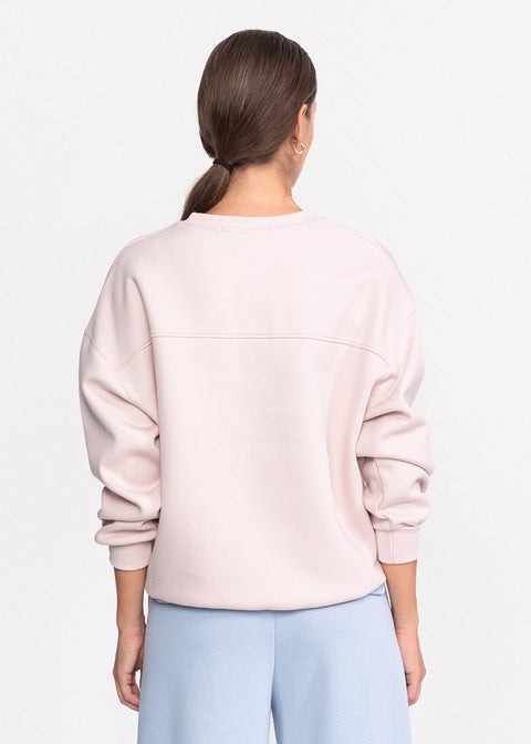 Bluza casual din bumbac cu logo Trellis