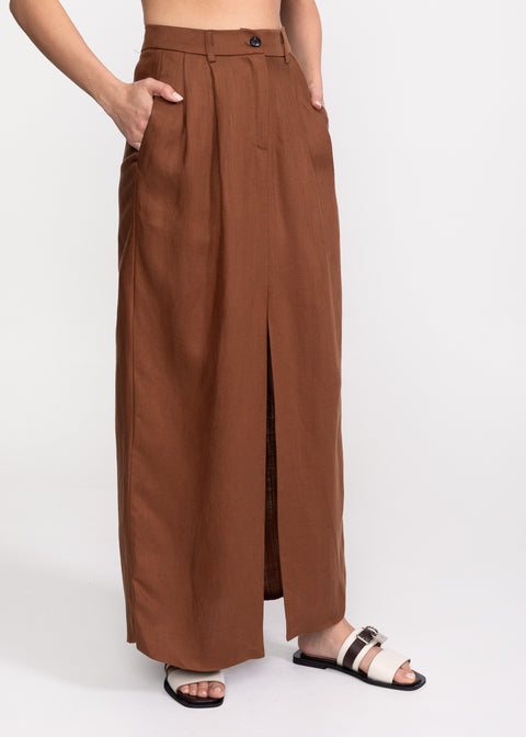 Linen Palazzo Pants Set