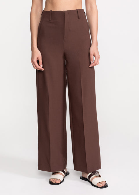 Pantaloni eleganti cu talie inalta