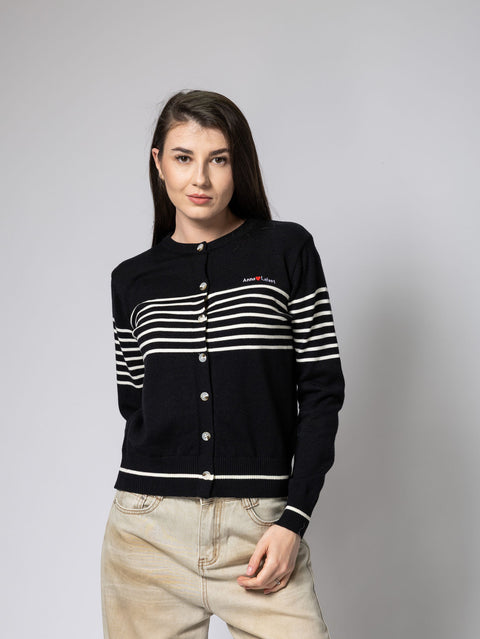 Striped Cardigan