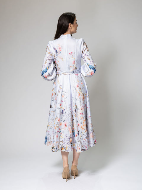 Floral Print Midi Dress