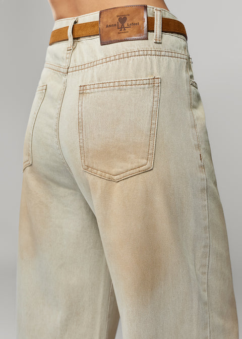 Vintage High-Waisted Jeans