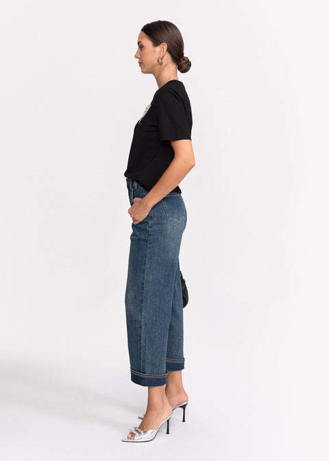 Tricou casual din bumbac AnnaLafaet