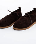 Loafers derby maro închis cu șiret - Annalafaet